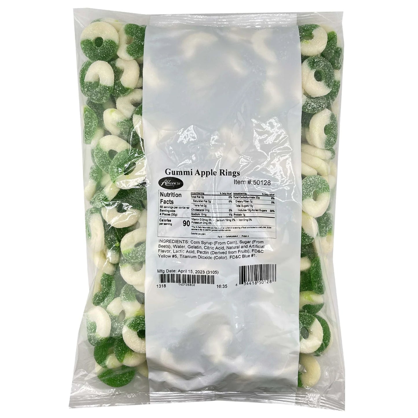 Green Apple Gummi Rings